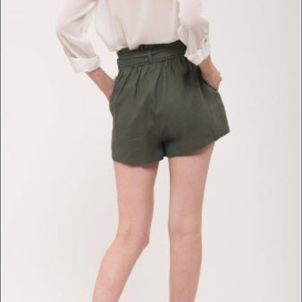 Olive shorts - Picture 3 of 5